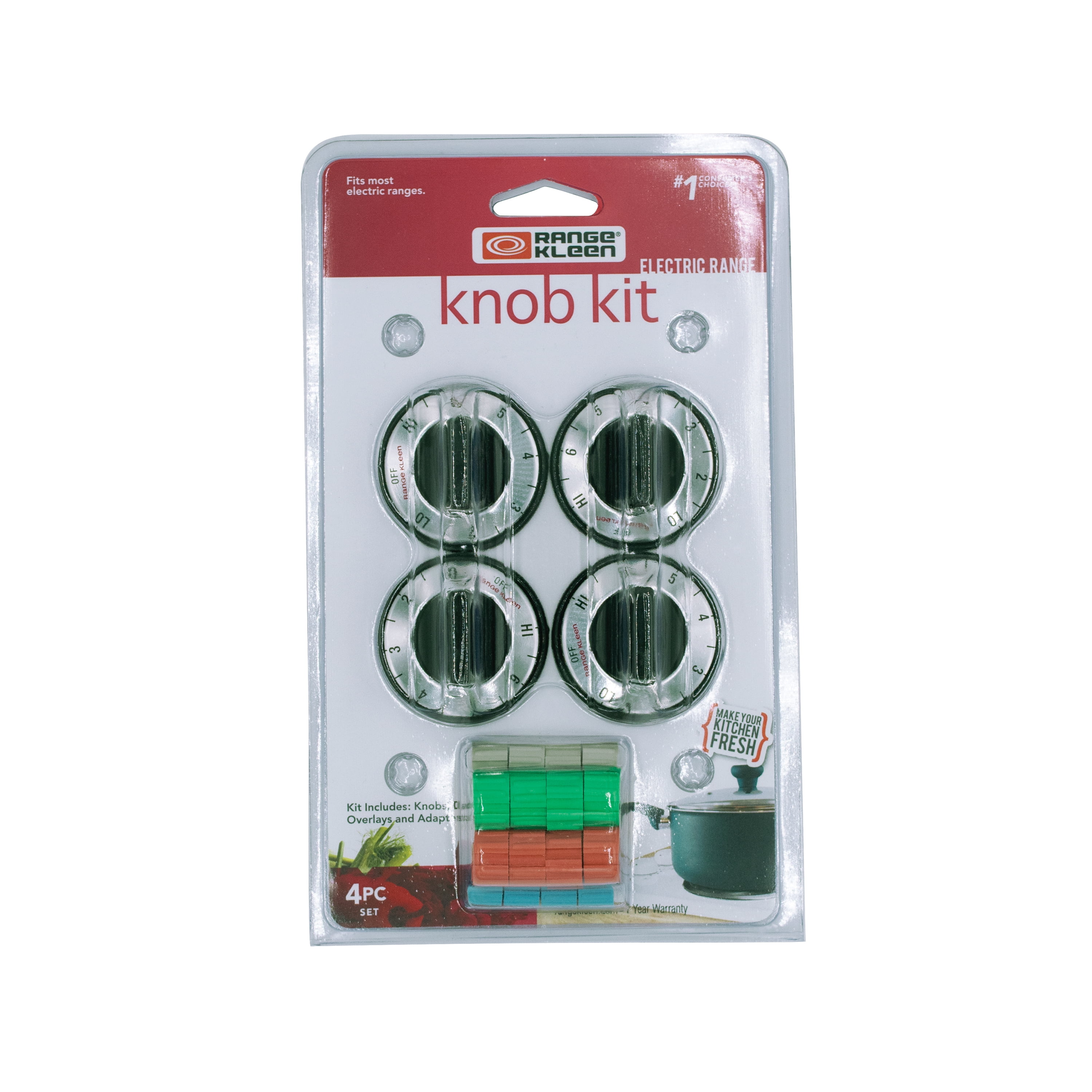Range Kleen 8114 Electric Range Knobs, 4 Pk