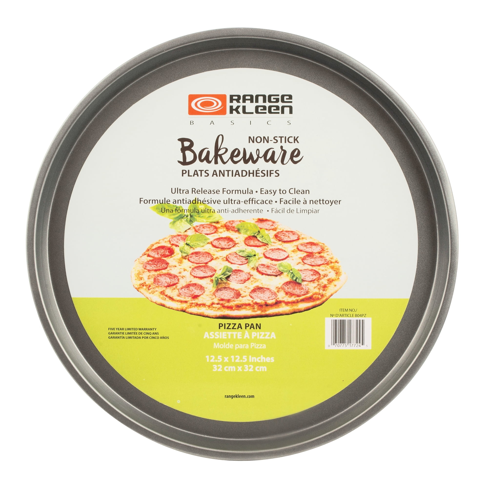 Range Kleen 12.875-Inch Nonstick Aluminum Pizza Pan