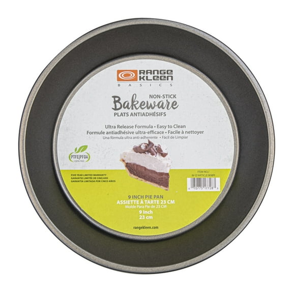 Range Kleen B08PI 9" Non-Stick Pie Pan