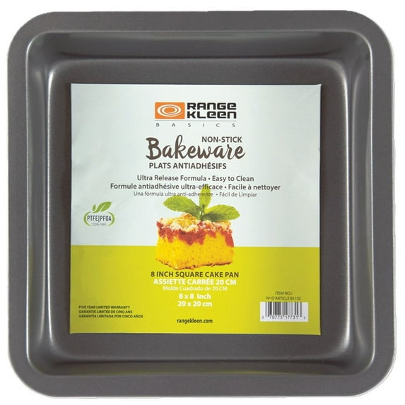 Range Kleen B11SC Nonstick 8" Square Cake Pan