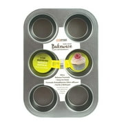 Range Kleen B13M6 - 6 Cup Non-Stick Muffin Pan, Carbon Steel, Dishwasher Safe
