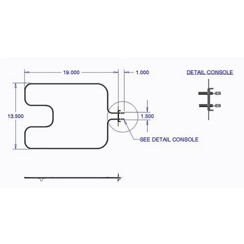 Range Kleen Bake Element, Fits Frigidaire
