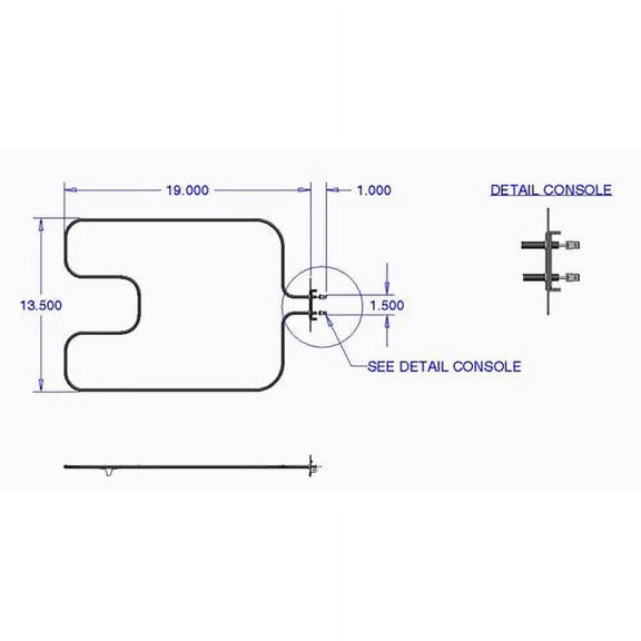 Range Kleen Bake Element, Fits Frigidaire