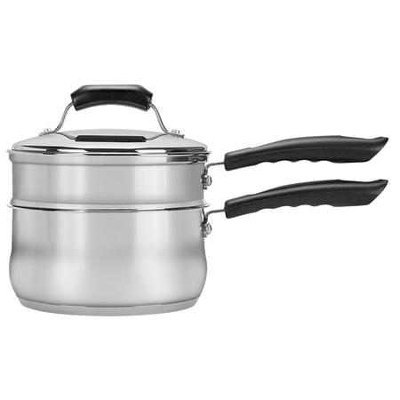 Range Kleen CW2006 Basic 2 Qt. Double Boiler Set with lid