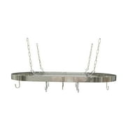 Range Kleen CW6001 Stainless Steel Oval Hanging 33 Inch Long Pot Rack
