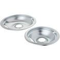 Range Kleen Chrome Drip Pans, 2 Count
