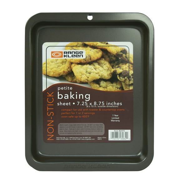 Range Kleen B24TC Non-Stick Air Fryer and Toaster Oven Cookie Sheet 8 x 10 Inch
