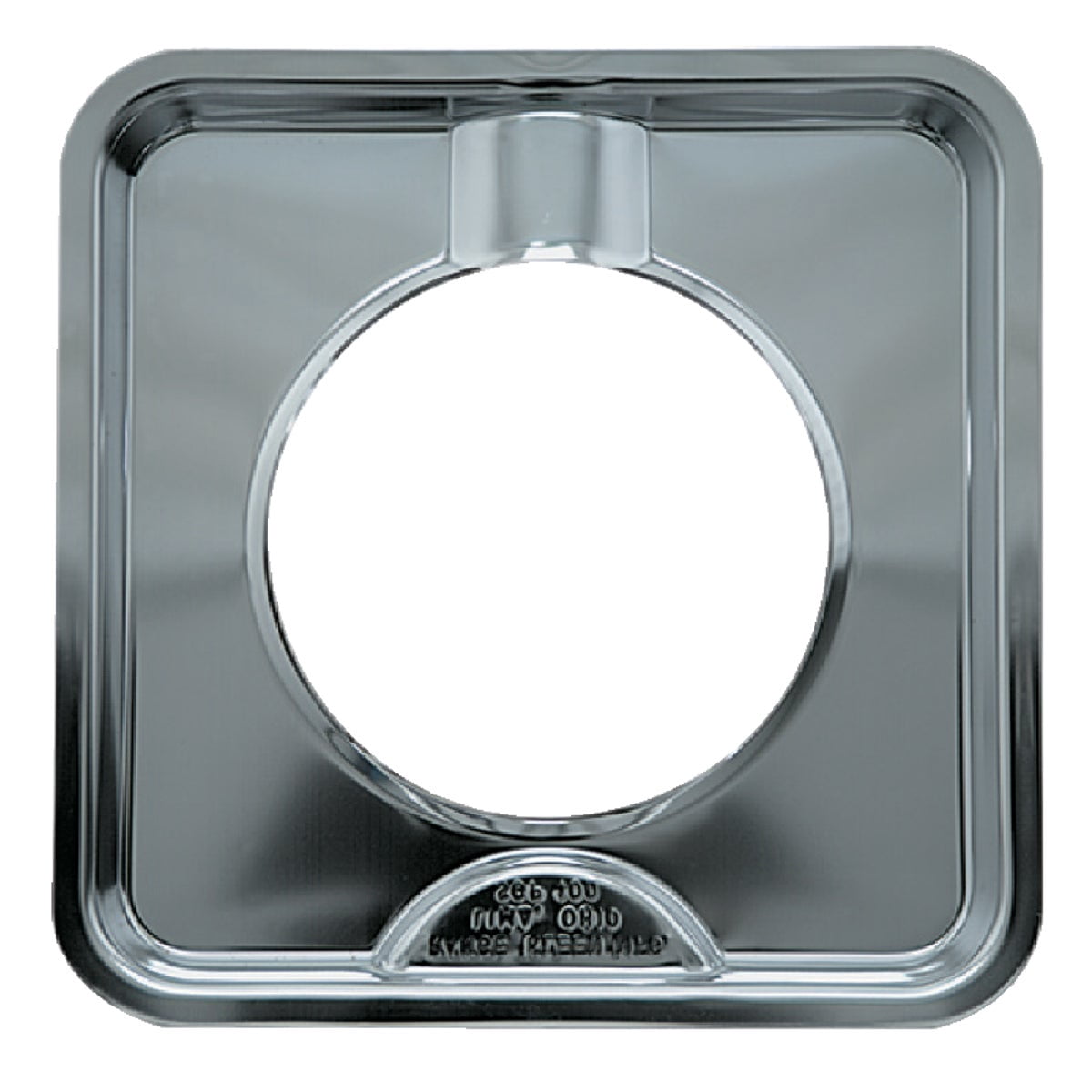 Range Kleen SGP-400 Chrome Square Range Pan / Yellow Label / Style I (4-PACK)