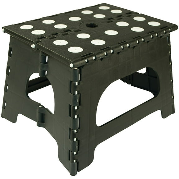 Range Kleen SS1B Single Step Stool - Foldable Rigid Sturdy Plastic