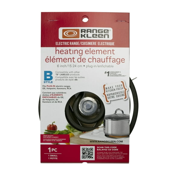 Range Kleen Small Burner Replacement Element, Fits Plug-in GE, Hotpoint, Kenmore 1924-1989