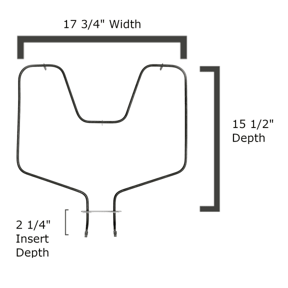 Range Oven Bake Element for GE PS249238 AP2030964