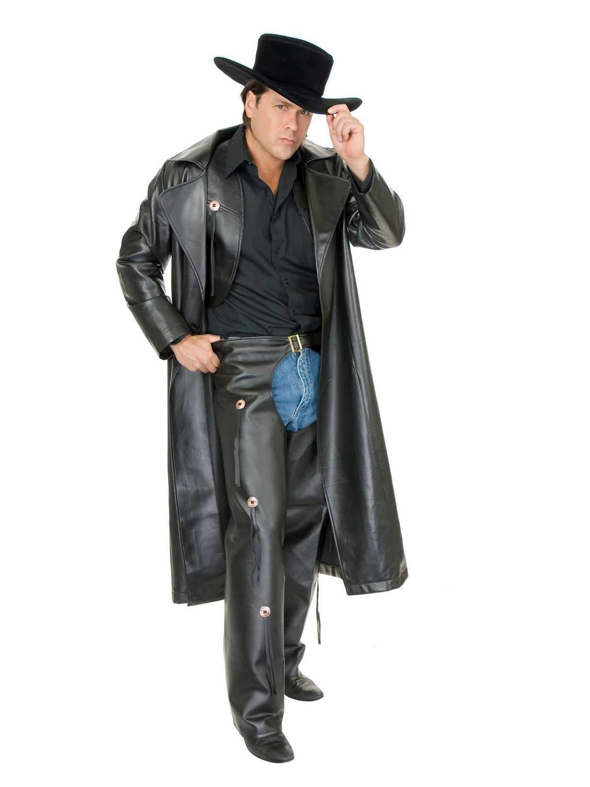 Range Rider - Leather Adult Costume