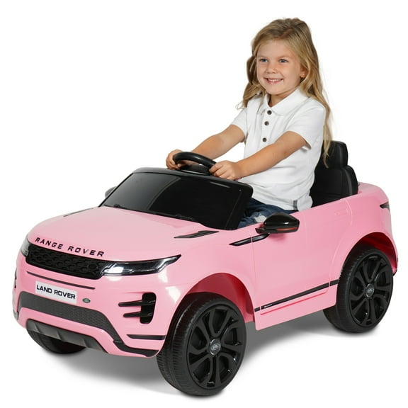 Open Box Range Rover Evogue, 12V Battery Powered Ride on, Children Ages 3-8, Pink