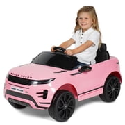 Open Box Range Rover Evogue, 12V Battery Powered Ride on, Children Ages 3-8, Pink
