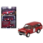 Range Rover RHD #1 Roger Crathorne Winner "International Hill Rally" 1971 Limited Edition 1/64 Diecast Model Car by Mini GT