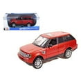 thumbnail image 1 of Range Rover Sport Metallic Red 1/18 Diecast Model Car by Maisto, 1 of 5