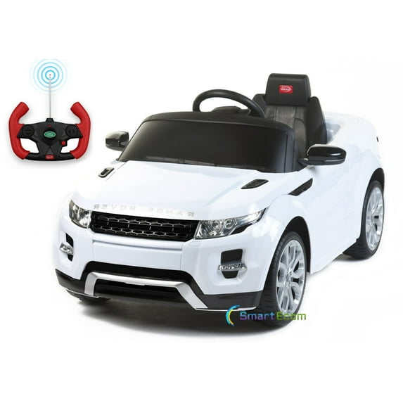 Range Rover White 12 V Evoque Powered Ride-On with Remote Control