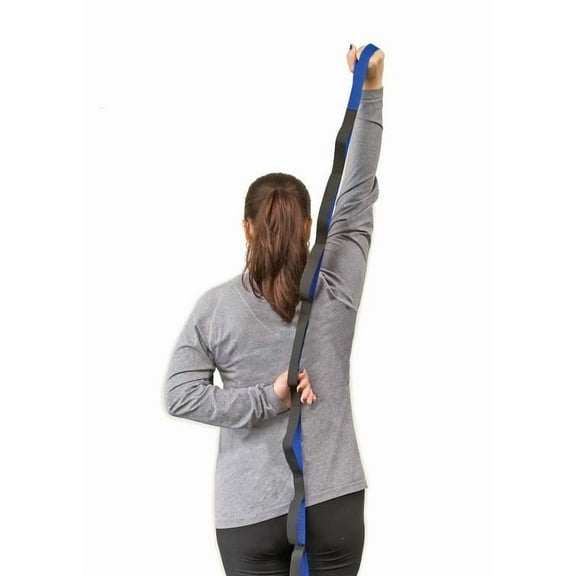 RangeMaster Dual Stretch Strap | Static and Elastic Side with Center Loop | Blue