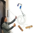 thumbnail image 1 of RangeMaster Econo Ranger Shoulder Pulley │ Physical Therapy Exercises │ Aids in Recovery and Rehabilitation │ Increases Mobility │ Wooden Handles for Comfort │ Metal Bracket Door Attachment, 1 of 6