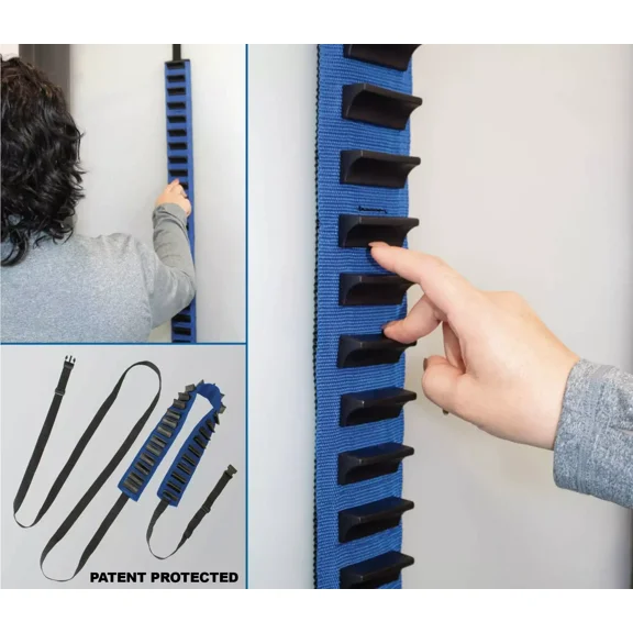 RangeMaster Portable Over-The-Door Shoulder Finger Ladder, Physical Therapy Grade Tool for Rehabilitation and Range of Motion