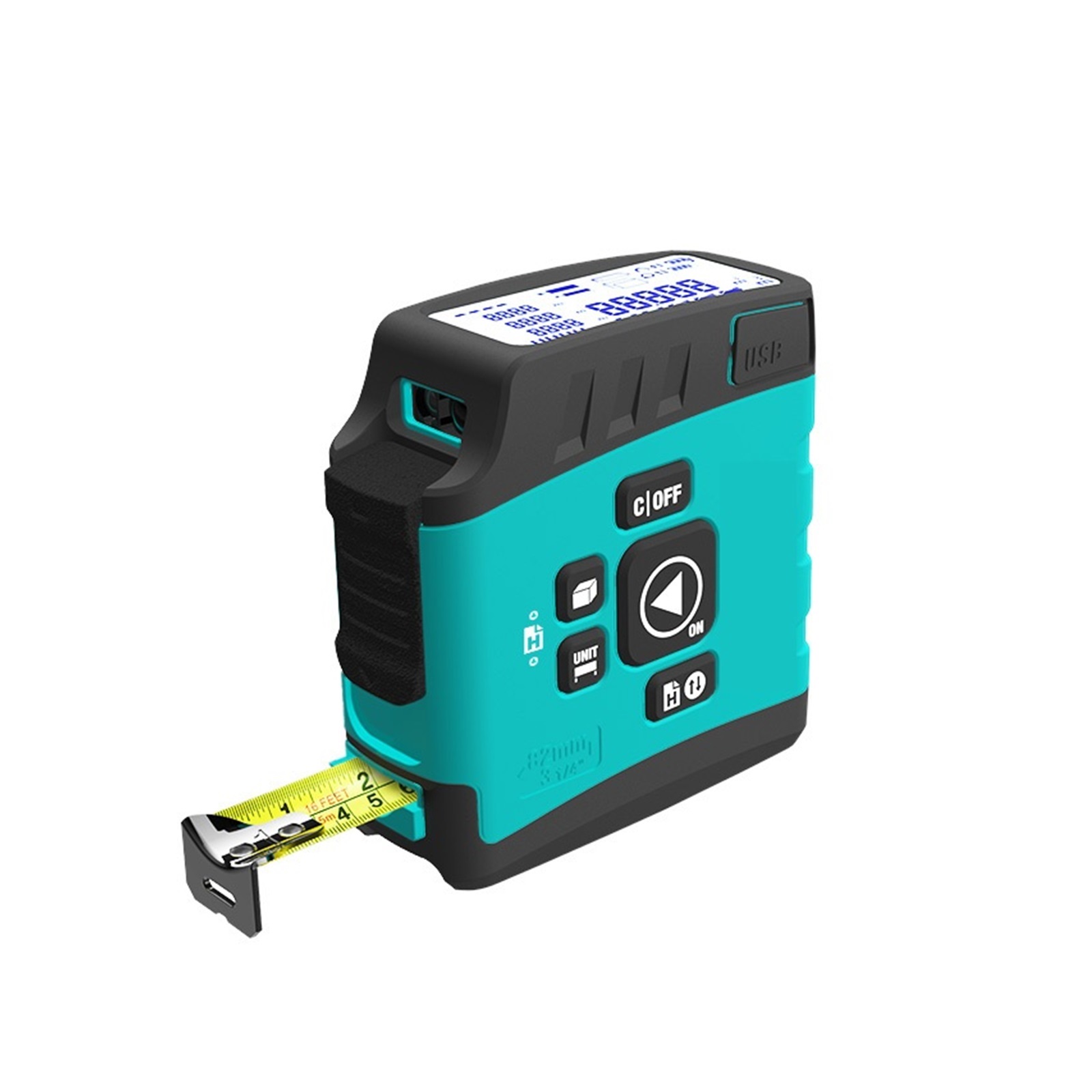 Rangefinder DT20 3in1 Distance Meter Smart Tape Measure Digital Display Measuring Tape