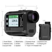 Rangefinders,/ 800m / Screen 6.5x 1200m / 1500m / 1200m / 600m / 800m Screen 6.5x Usb With Lcd / 1500m Distance Lcd Screen 800m / 1200m With Slope Function Usb Reable With