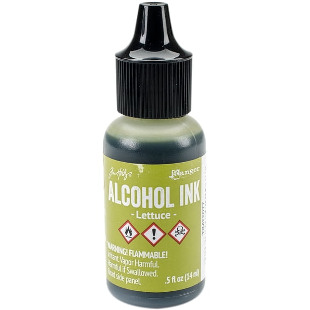 Ranger 1/2-Ounce Adirondack Alcohol Ink Singles, Lettuce - Walmart ...
