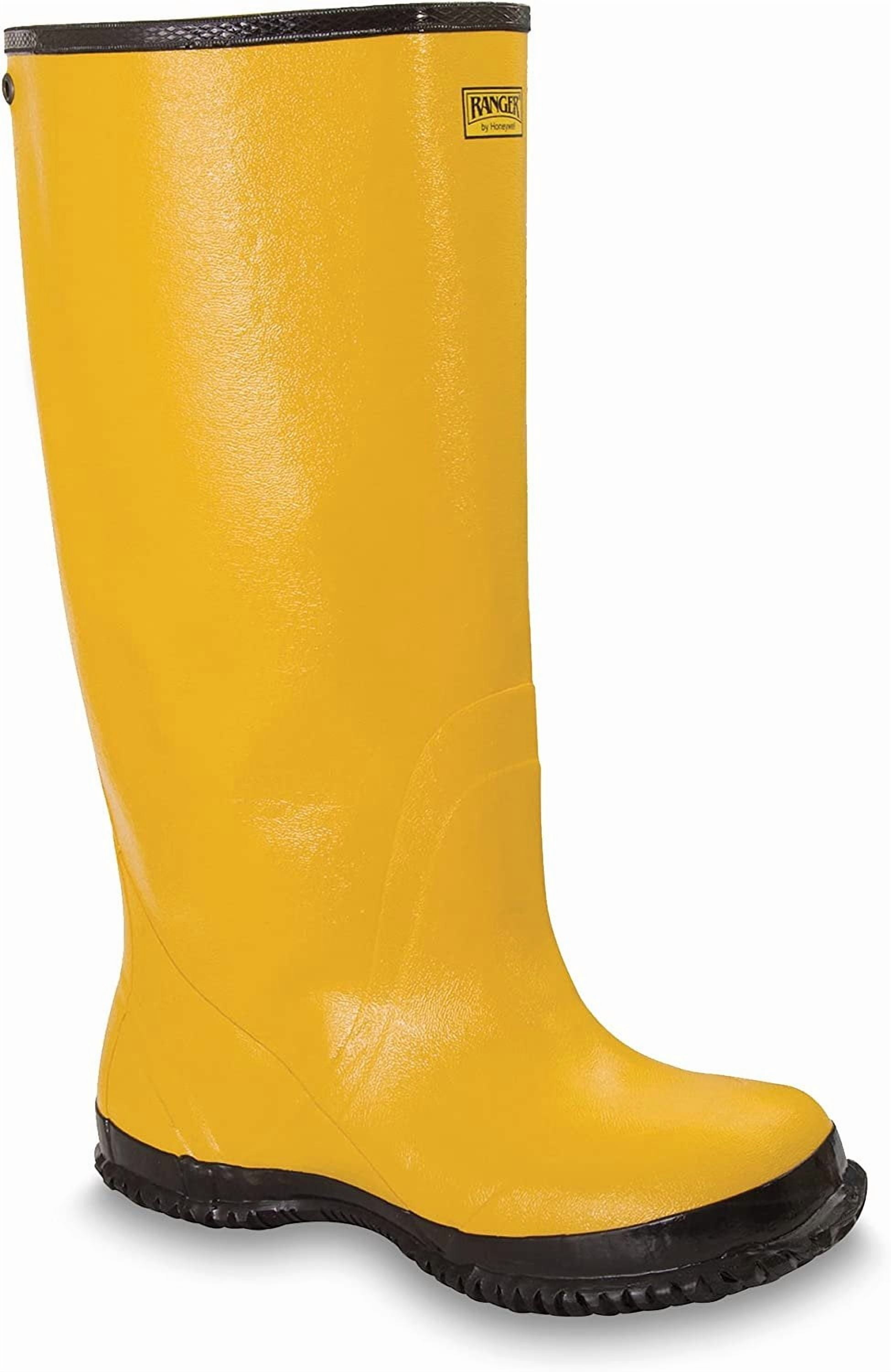 Servus A380 Overboot Size 14 Yellow Waterproof Rubber Work Boots Yellow Work Boots and Shoes for Outdoor Jobs | Lowe main image 4