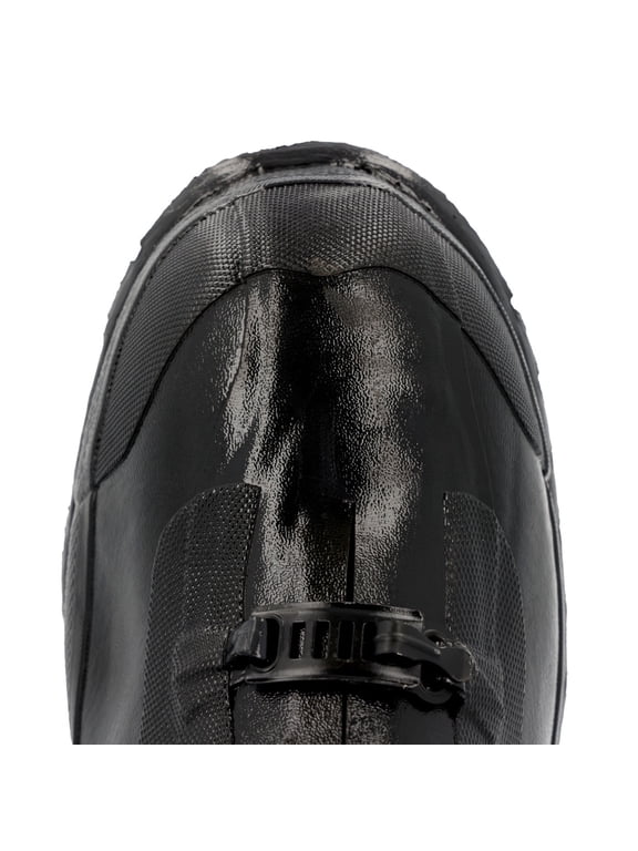 15 in Rubber Overshoe Boot, Black, Size 11(M)