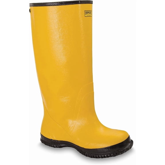 Ranger 18" Oversized Men's Rubber Overboots, Yellow A380