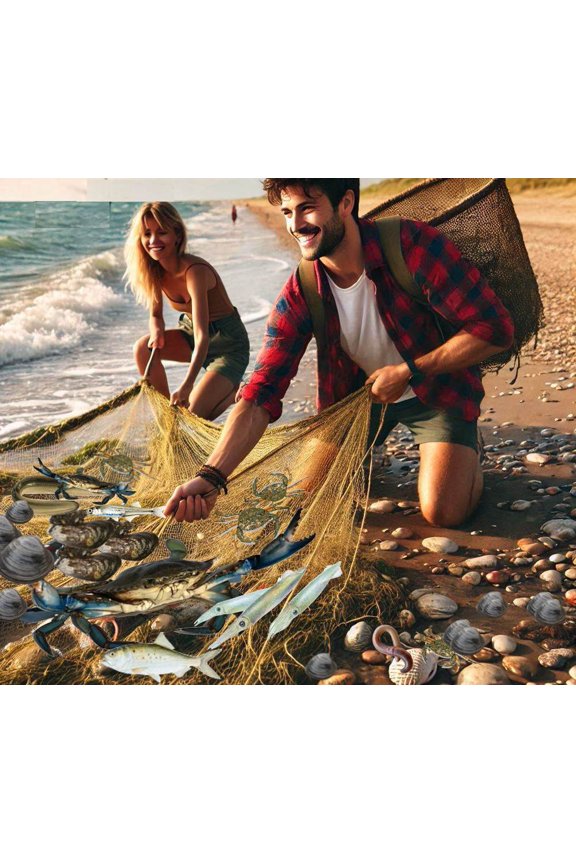 4' X 15' Seine Minnow Drag Net