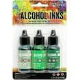 Ranger Alcohol Ink 3Pkg, Mint/Green Spectrum