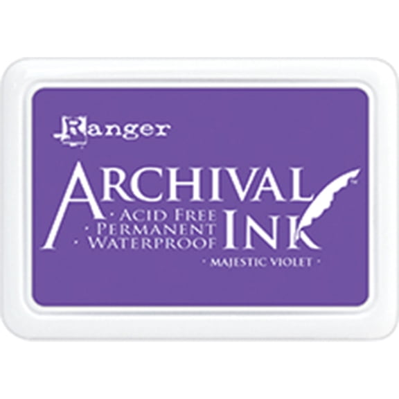 Ranger Archival Ink Pad #0-Majestic Violet