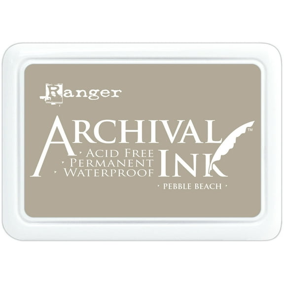 Ranger Archival Ink Pad #0-Pebble Beach