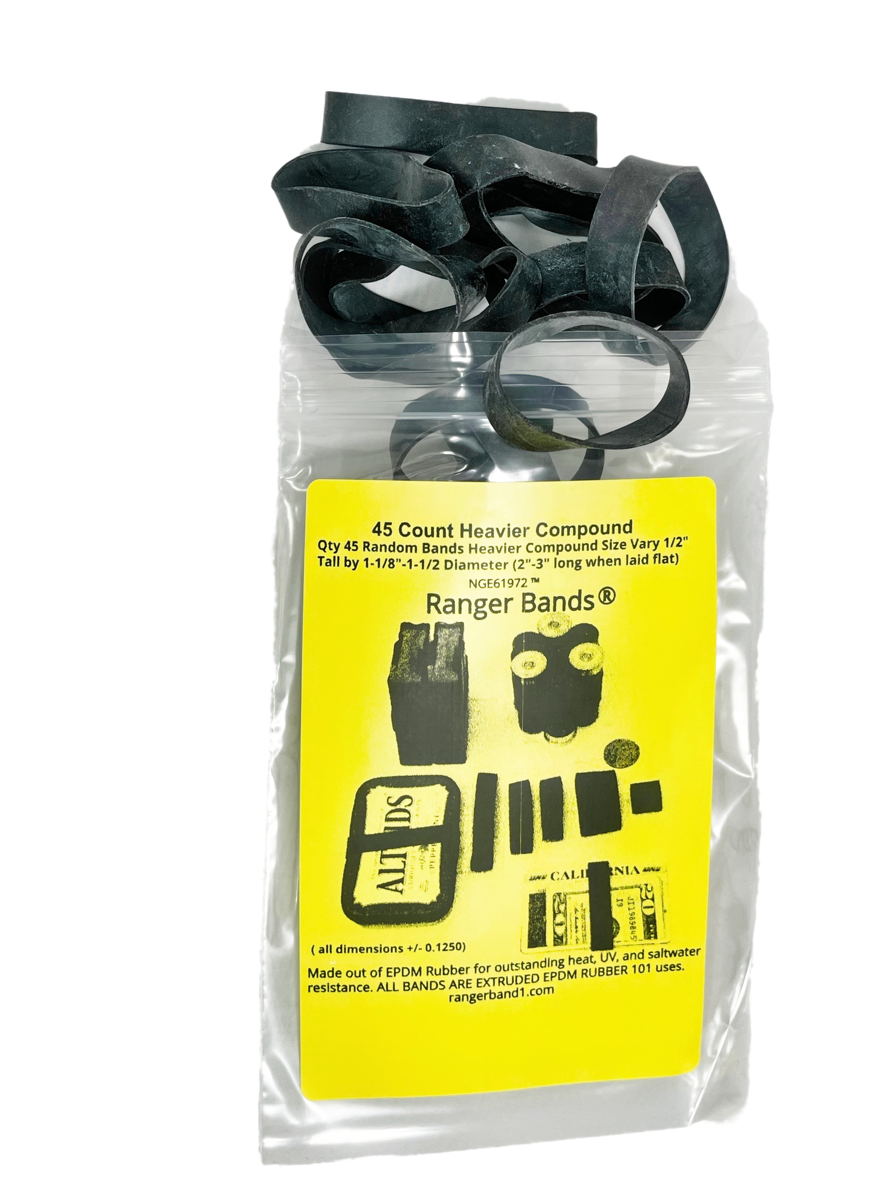 Ranger Bands® 45 Random Heavier Compound from EPDM Rubber for Survival ...