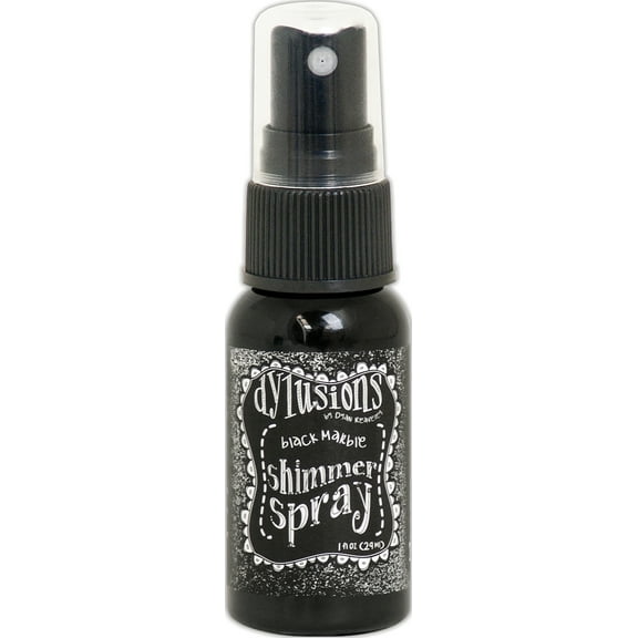 Ranger Black Marble Dylusions Shimmer Sprays 1oz