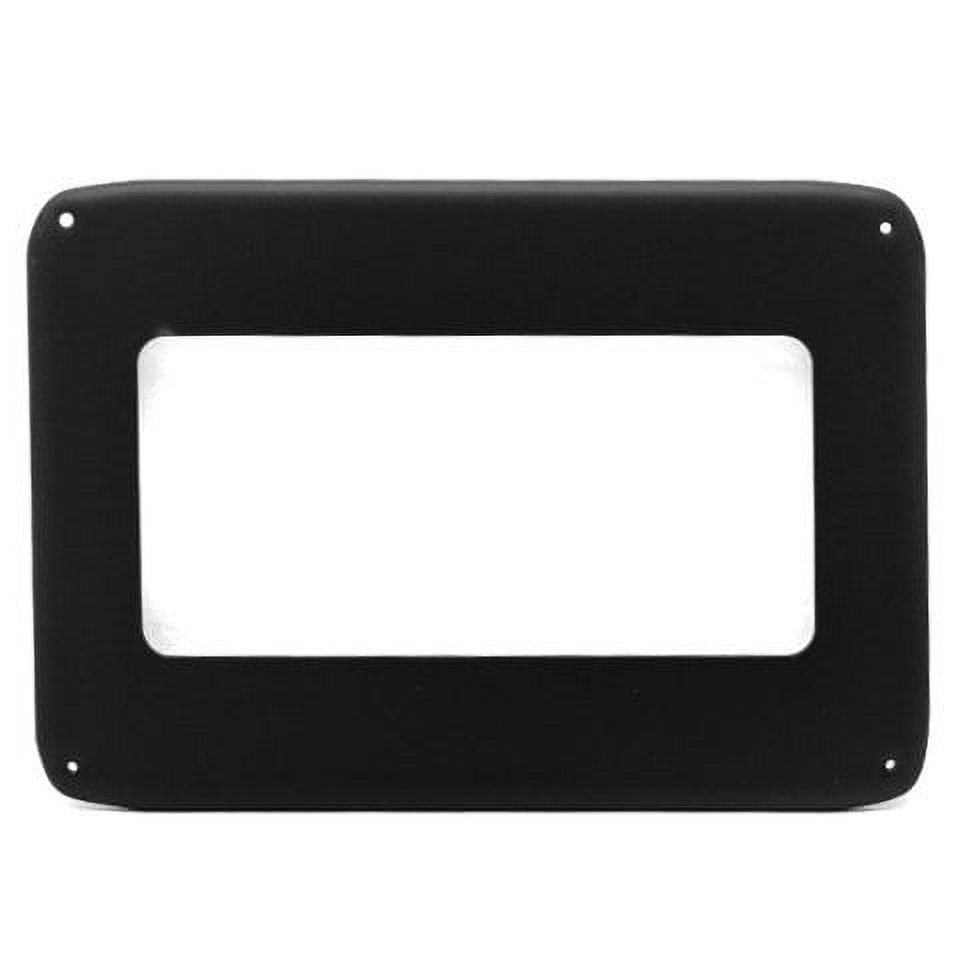 Ranger Boat Blank Chartplotter Panel 7201310C | Black Plastic - Walmart.com