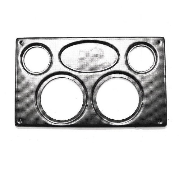 Ranger Boat Blank Gauge Panel 7202444GL | 12 1/4 x 7 1/4 Inch Gridlock