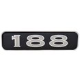 thumbnail image 1 of Ranger Boat Emblem Decal 7C333 | 188 Black Silver 5 1/4 Inch, 1 of 1