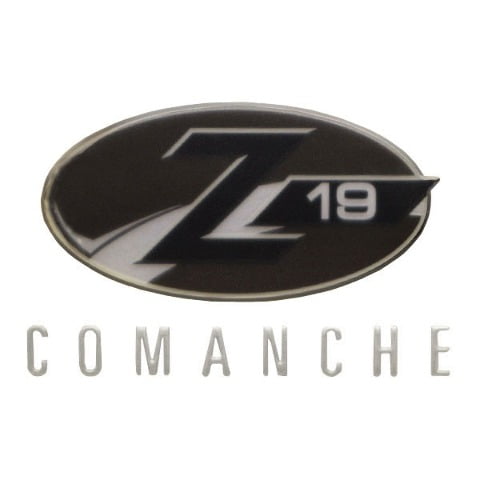 Ranger Boat Emblem Decal Sticker 7604273 | Z19 Comanche Raised Black