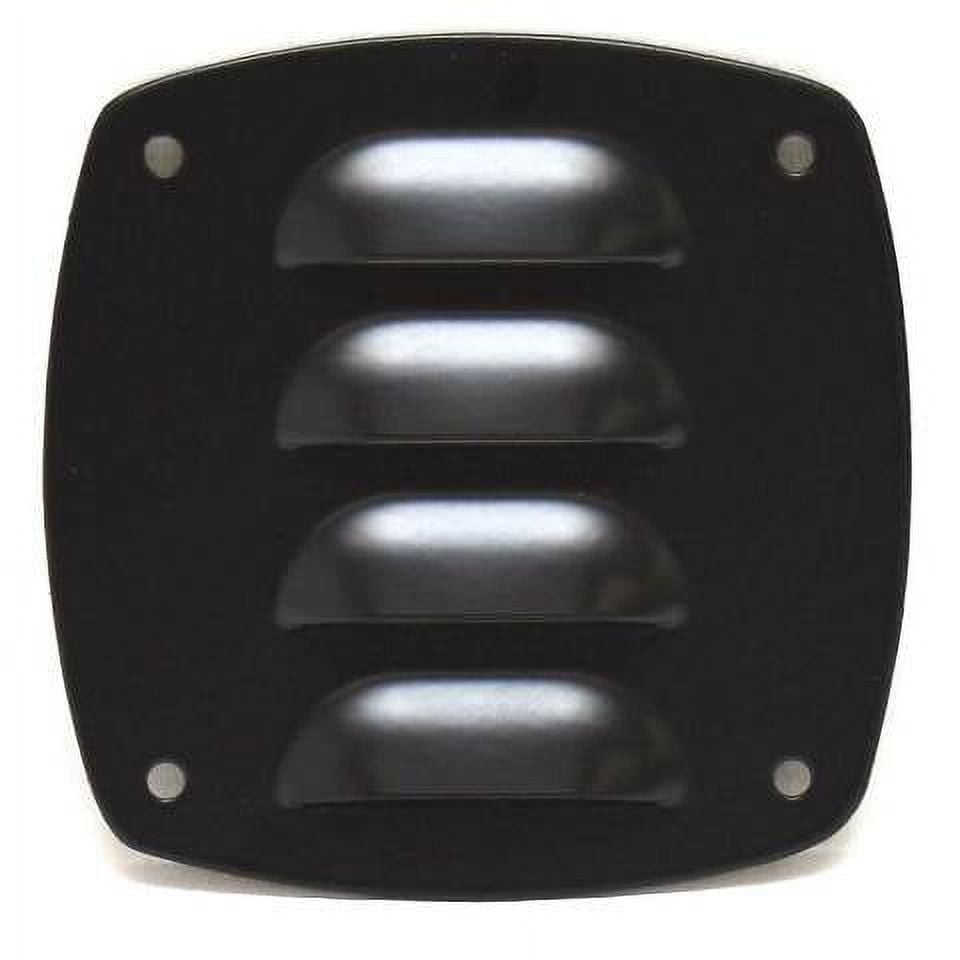Ranger Boat Louvered Vent 200295 Aluminum Matte Black
