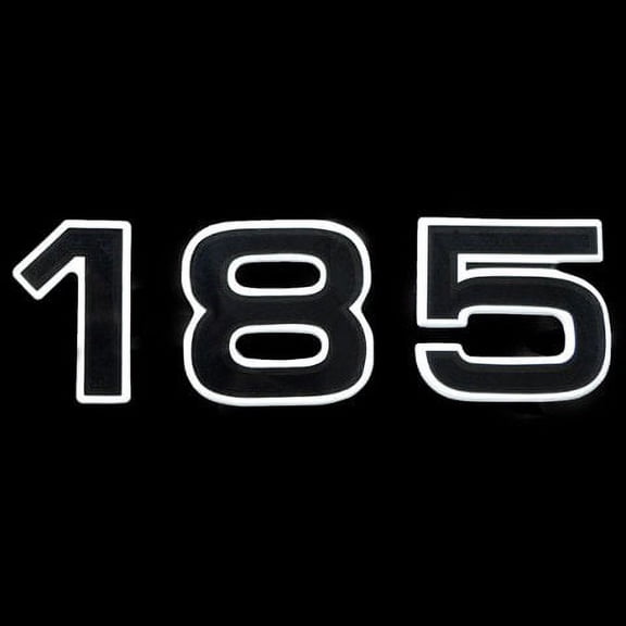 Ranger Boat Number Decal 7604653 | 5 x 1 1/2 Inch 2004 185