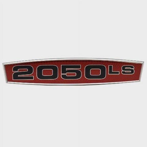 Ranger Boat Raised Emblem Decal 7604062 | 2050LS 2017 Red Black