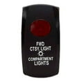 thumbnail image 1 of Ranger Boat Rocker Switch | Carling 12 Volt Courtesy Compartment Lights, 1 of 2