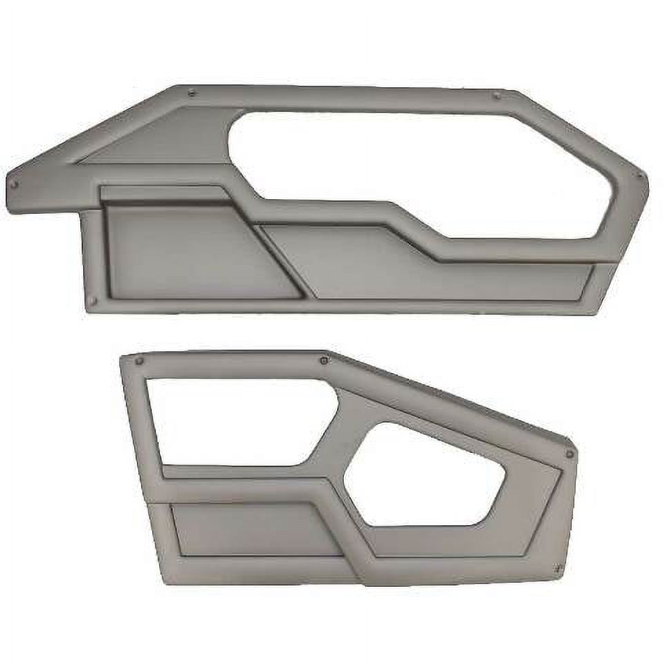 Ranger Boat Side Panels 619 FS w/ Lights Metallic Gray (Set of 2