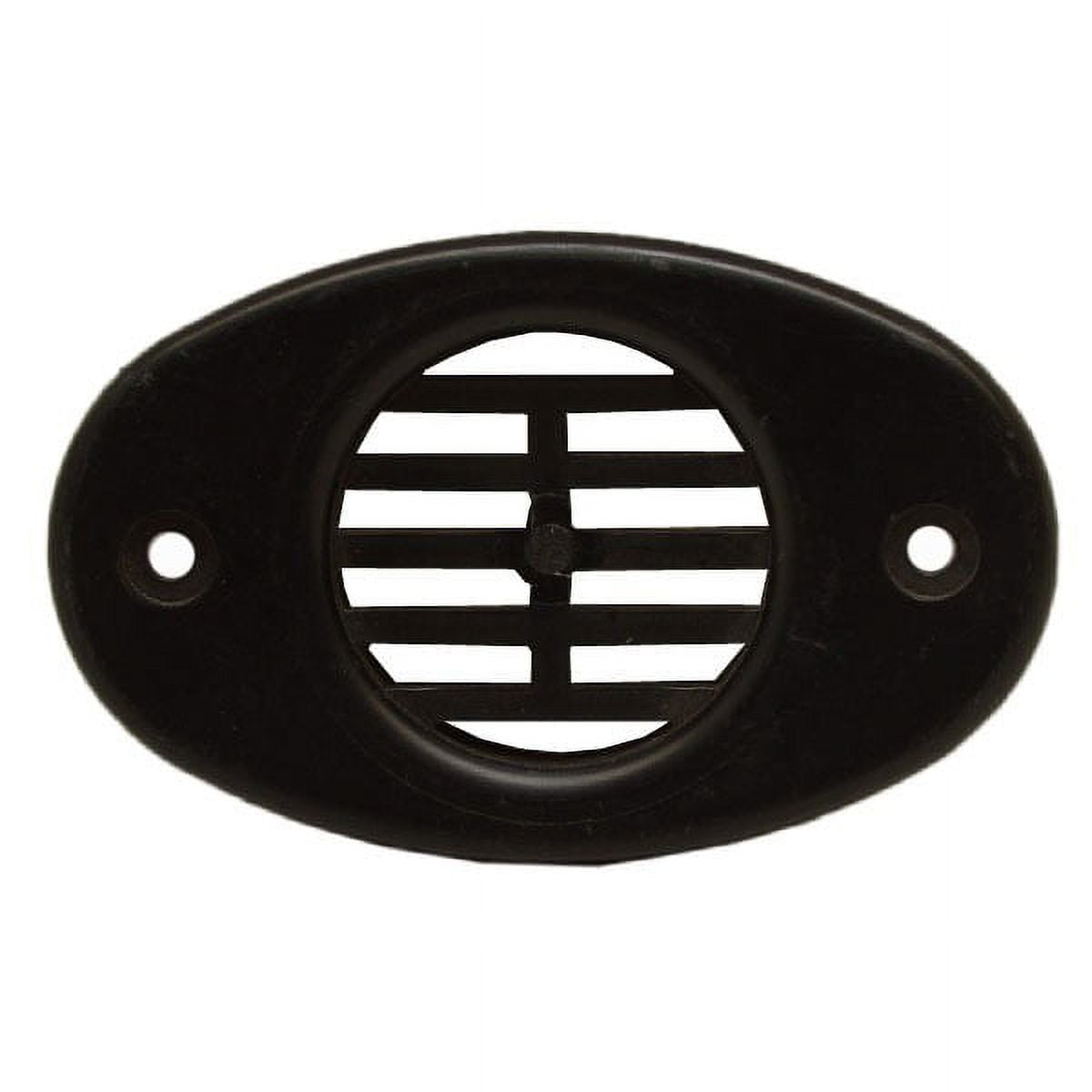 Ranger Boat vent cover 6409051 Black Plastic 4 x 2 1/2 Inch