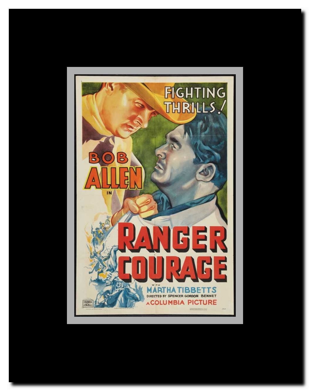 Ranger Courage Framed Movie Poster