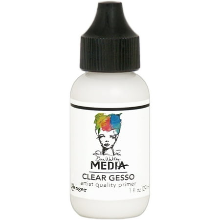 Ranger Dina Wakley Media Gesso 1oz Tube - Clear, 1 Pack of 6 Piece