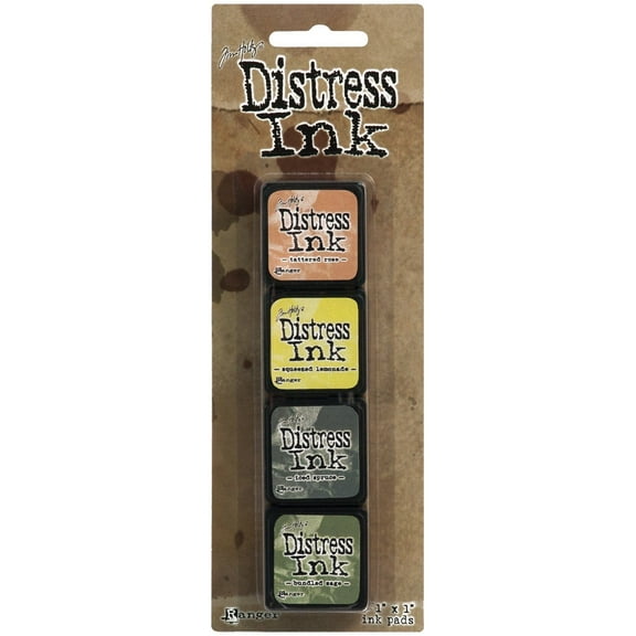 Ranger Distress Mini Ink s-Kit 10, 70 x 23 mm, Multi-Colour