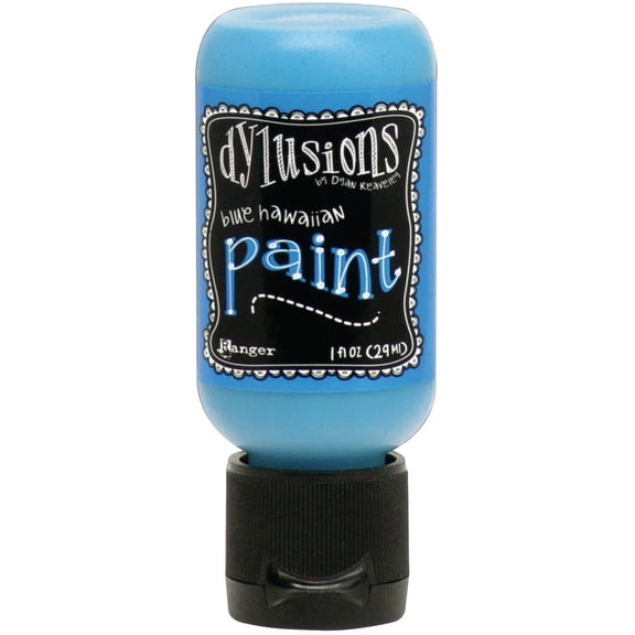 Ranger Dylusions Paint 1oz Blue Hawaiian